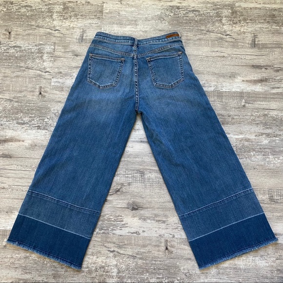 Anthropologie Pilcro Wide-Leg Jeans Petite - Picture 5 of 8